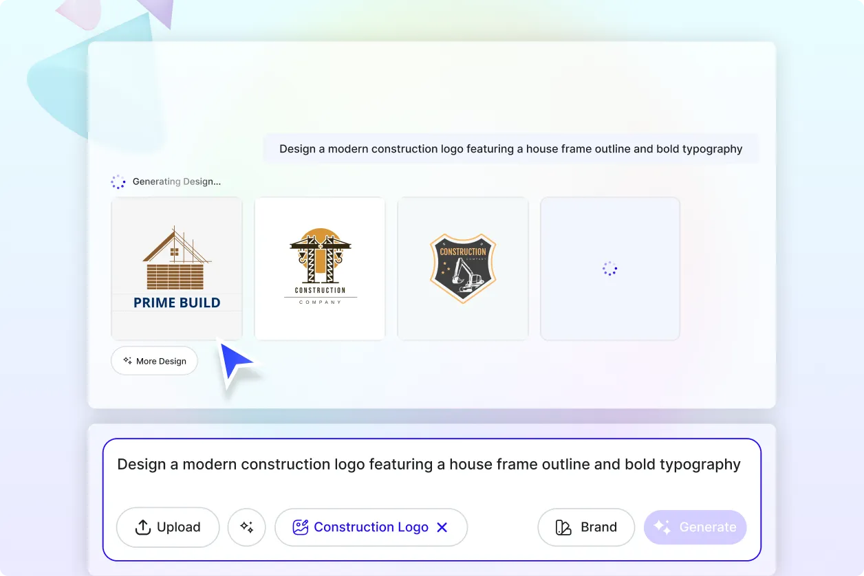 Free AI Construction Logo Generator, Free AI Construction Logo Maker [ No Signup ]